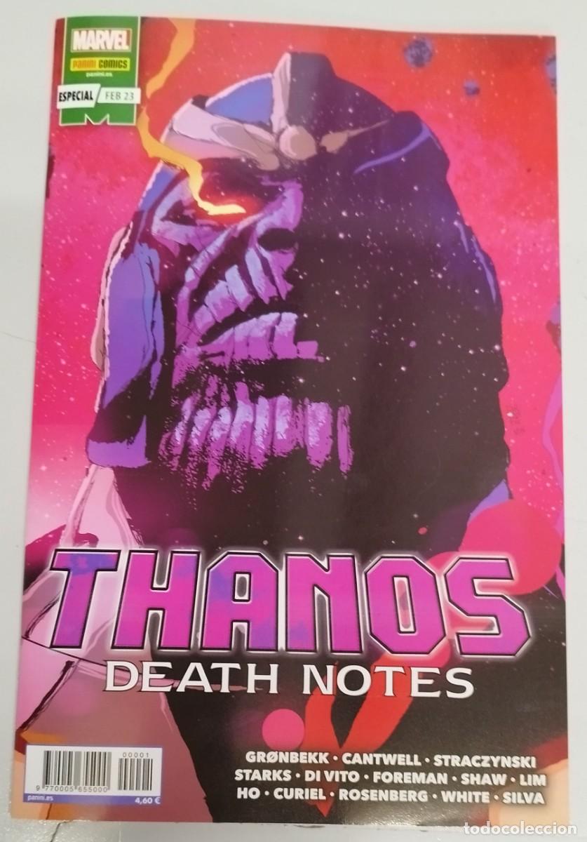 C&oacute;mics: THANOS : DEATH NOTES &iexcl; ONE SHOT ! MARVEL - PANINI - Foto 1