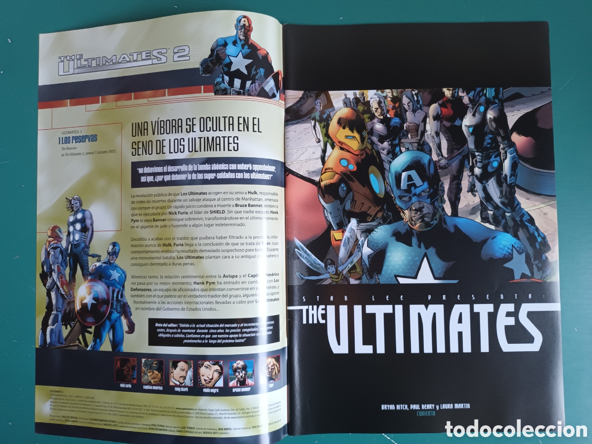 C&oacute;mics: The Ultimates 2 N&deg; 4 vol.1 PANINI - MARVEL - Foto 2