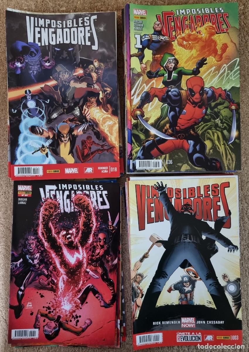 C&oacute;mics: Imposibles Vengadores.Completa.61 Comics.Marvel.Panini - Foto 1
