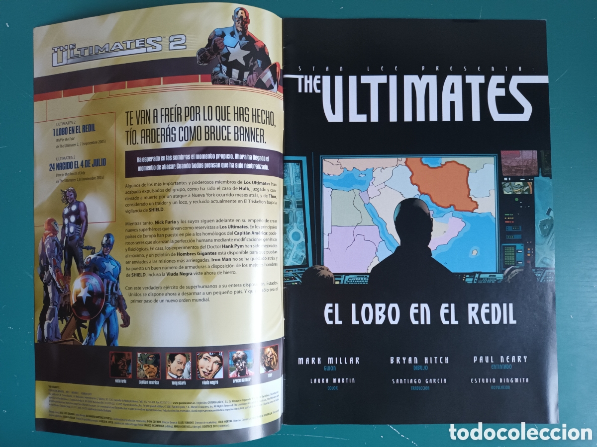 C&oacute;mics: The Ultimates 2 N&deg; 5 vol.1 PANINI - MARVEL 2007 - Foto 2