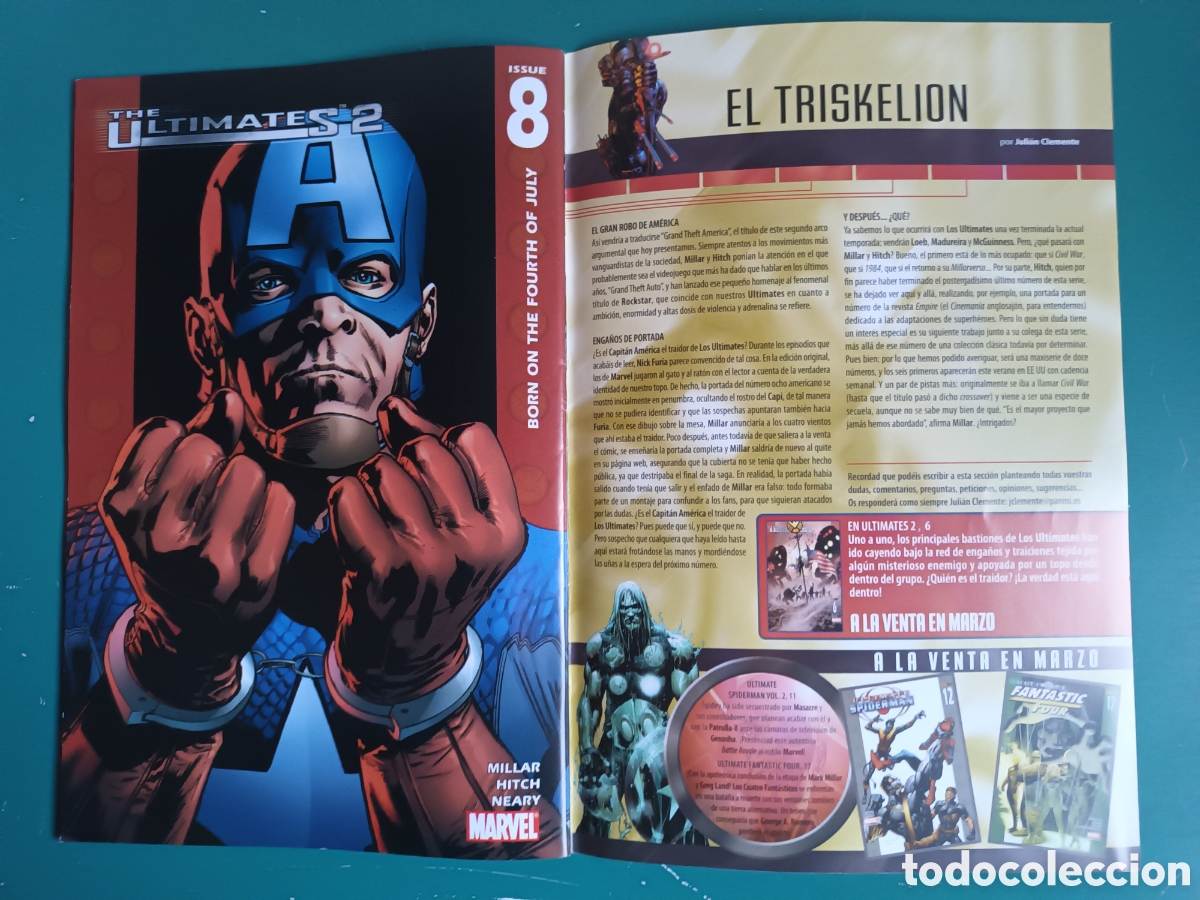 C&oacute;mics: The Ultimates 2 N&deg; 5 vol.1 PANINI - MARVEL 2007 - Foto 5