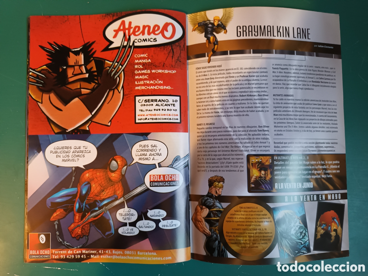 C&oacute;mics: Ultimate X-Men N&deg; 7 vol.2 PANINI - MARVEL 2007 - Foto 7