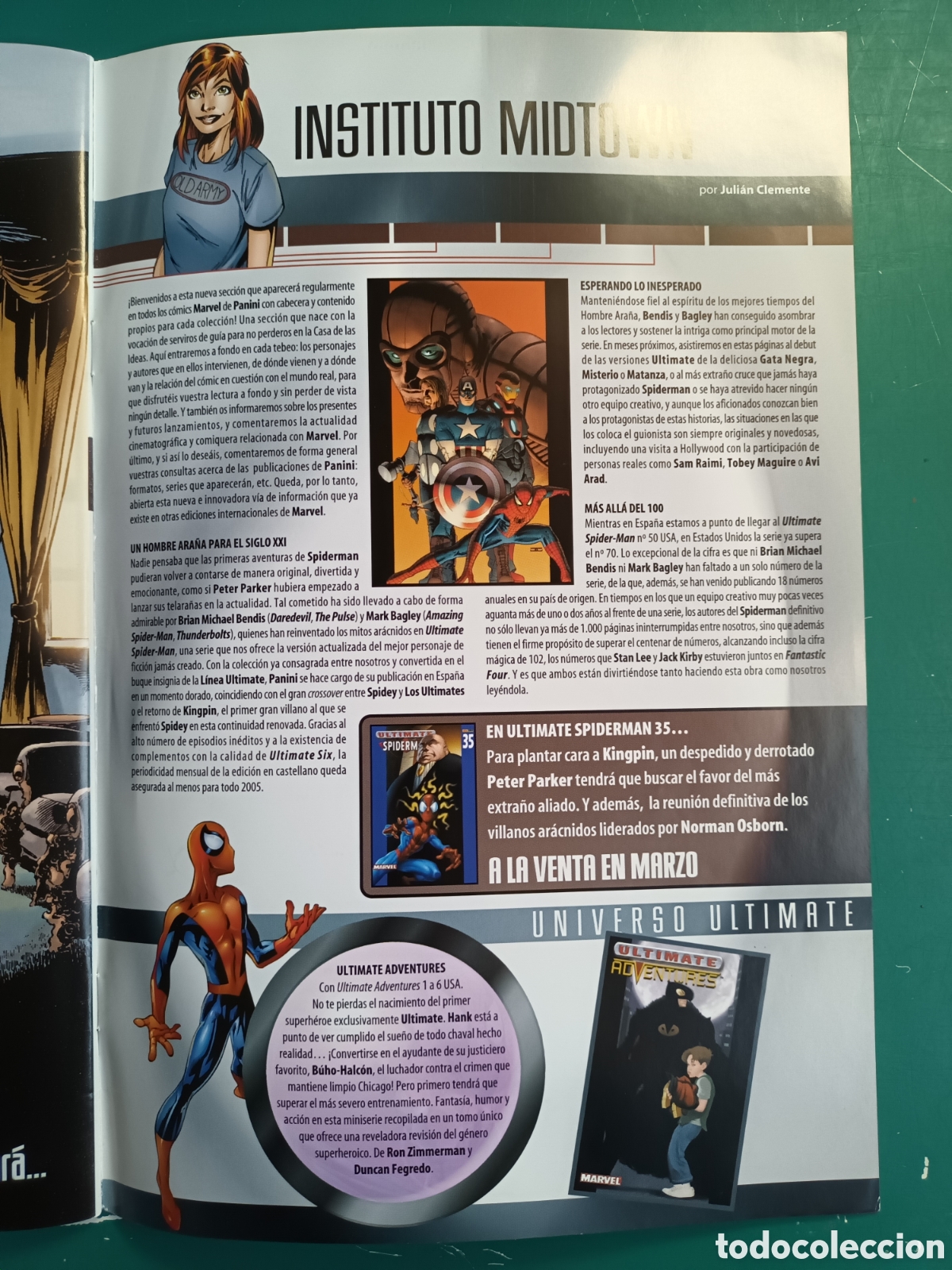 C&oacute;mics: Ultimate Spiderman N&deg; 34 vol.1 PANINI - MARVEL - Foto 7