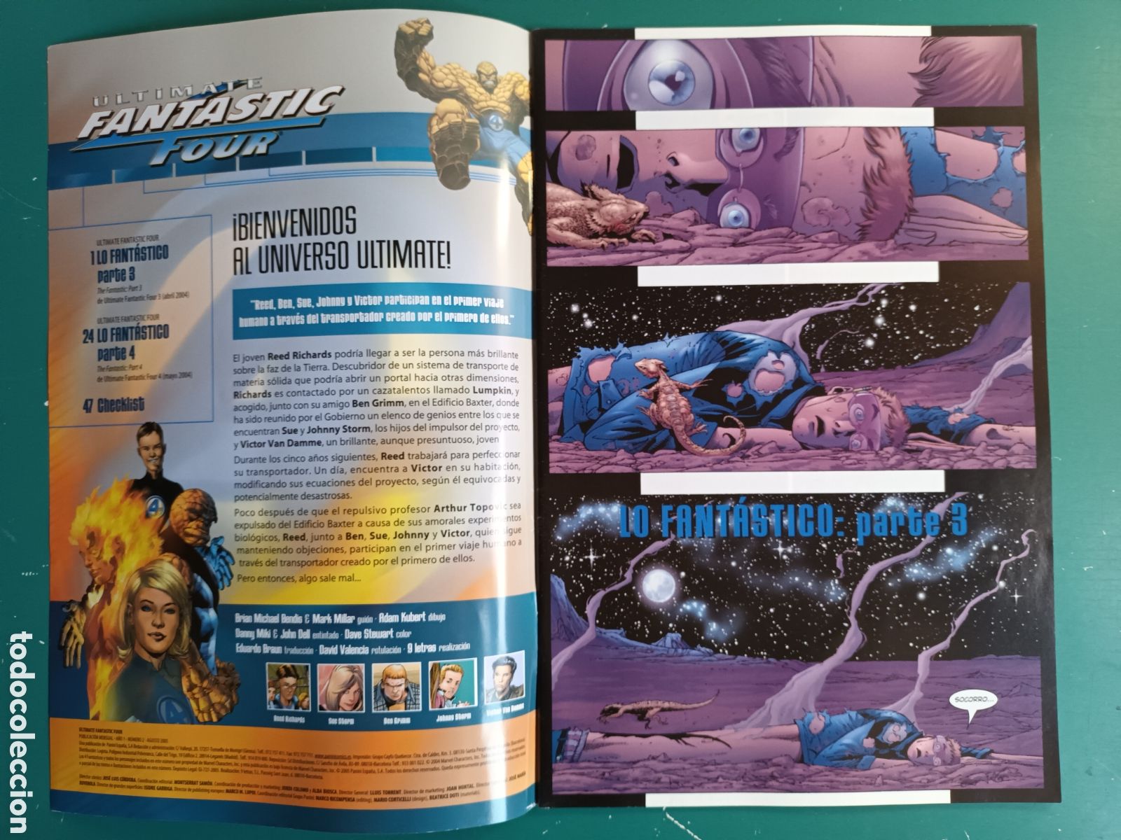 C&oacute;mics: Ultimate Fantastic Four N&deg; 2 vol.1 PANINI - MARVEL - Foto 2