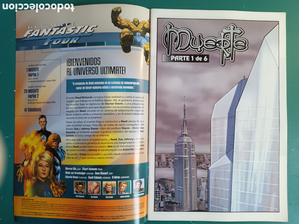 C&oacute;mics: Ultimate Fantastic Four N&deg; 4 vol.1 PANINI - MARVEL - Foto 2