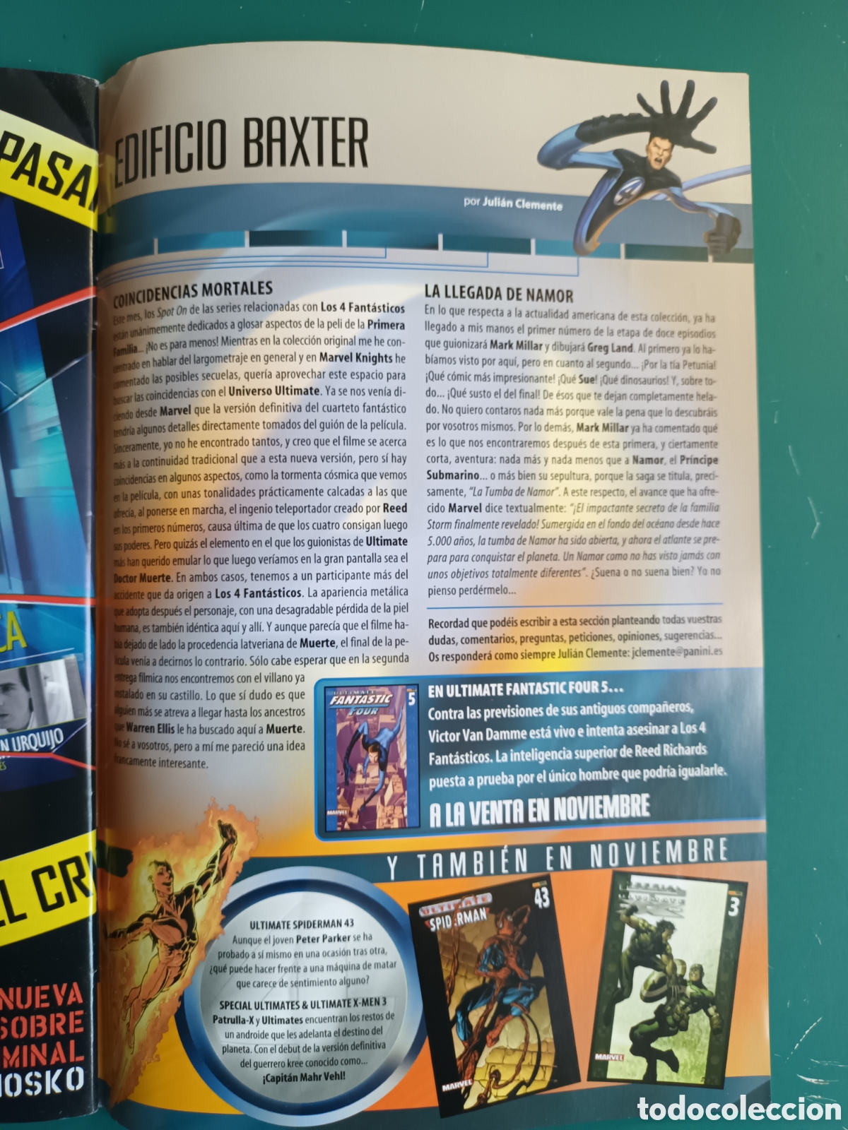 C&oacute;mics: Ultimate Fantastic Four N&deg; 4 vol.1 PANINI - MARVEL - Foto 6