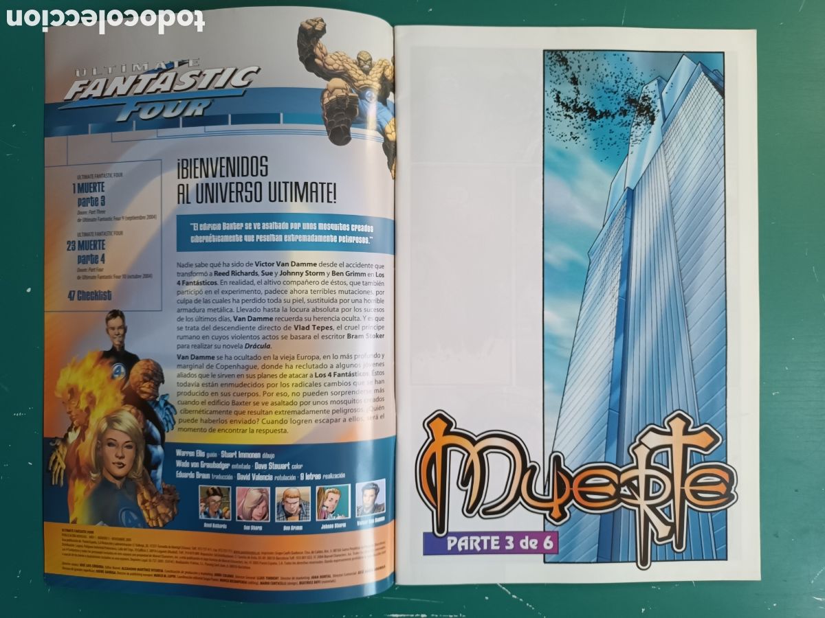 C&oacute;mics: Ultimate Fantastic Four N&deg; 5 vol.1 PANINI - MARVEL - Foto 2