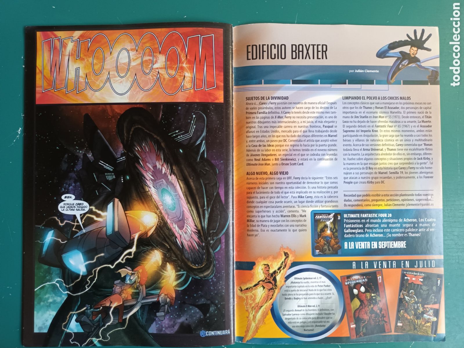 C&oacute;mics: Ultimate Fantastic Four N&deg; 19 vol.1 PANINI - MARVEL - Foto 5