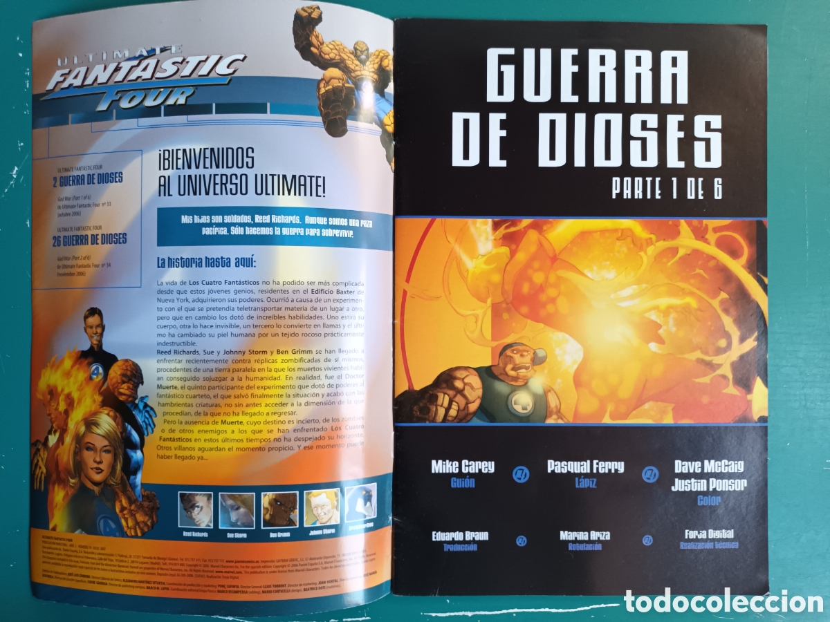 C&oacute;mics: Ultimate Fantastic Four N&deg; 19 vol.1 PANINI - MARVEL - Foto 2