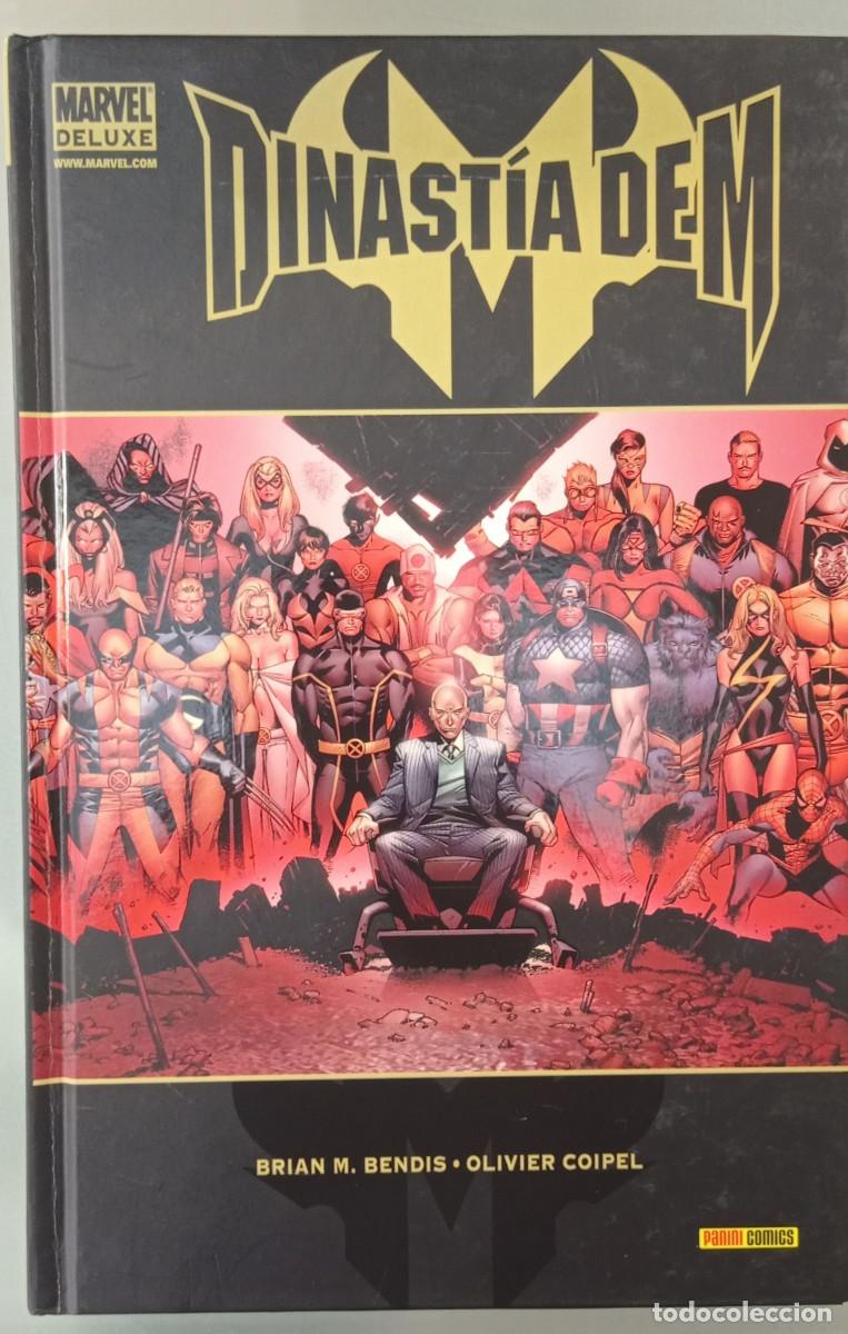 C&oacute;mics: DINAST&Iacute;A DE M. BRIAN M. BENDIS Y OLIVIER COIPEL. MARVEL DE LUXE. PANINI COMICS, 2009. - Foto 1