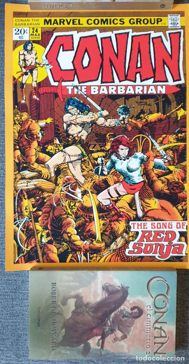 C&oacute;mics: Conan el B&aacute;rbaro #24 - La canci&oacute;n de Red Sonja - P&oacute;ster (Marvel) - Foto 2