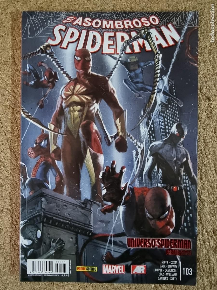C&oacute;mics: El Asombroso Spiderman Vol.7 num.103 Marvel.Panini Comics - Foto 1