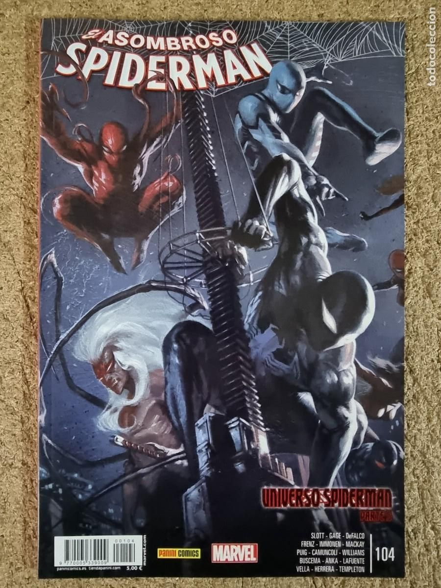 C&oacute;mics: El Asombroso Spiderman Vol.7 num.104 Marvel.Panini Comics - Foto 1