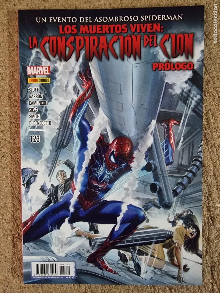 C&oacute;mics: El Asombroso Spiderman Vol.7 num.123 Marvel.Panini Comics - Foto 1