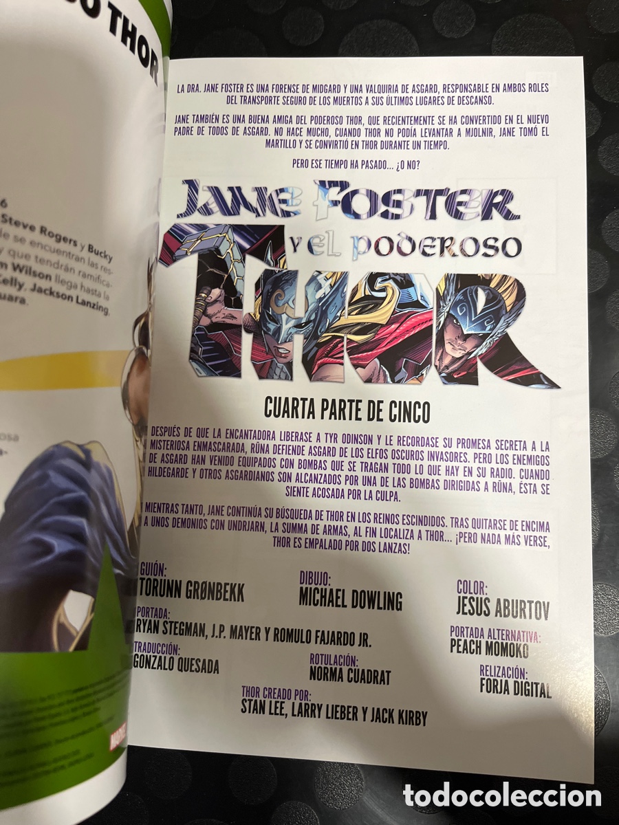 C&oacute;mics: JANE FOSTER Y EL PODEROSO THOR N.3 / 17 CUARTA Y QUINTA PARTE ( 2021/2022 ) - Foto 3