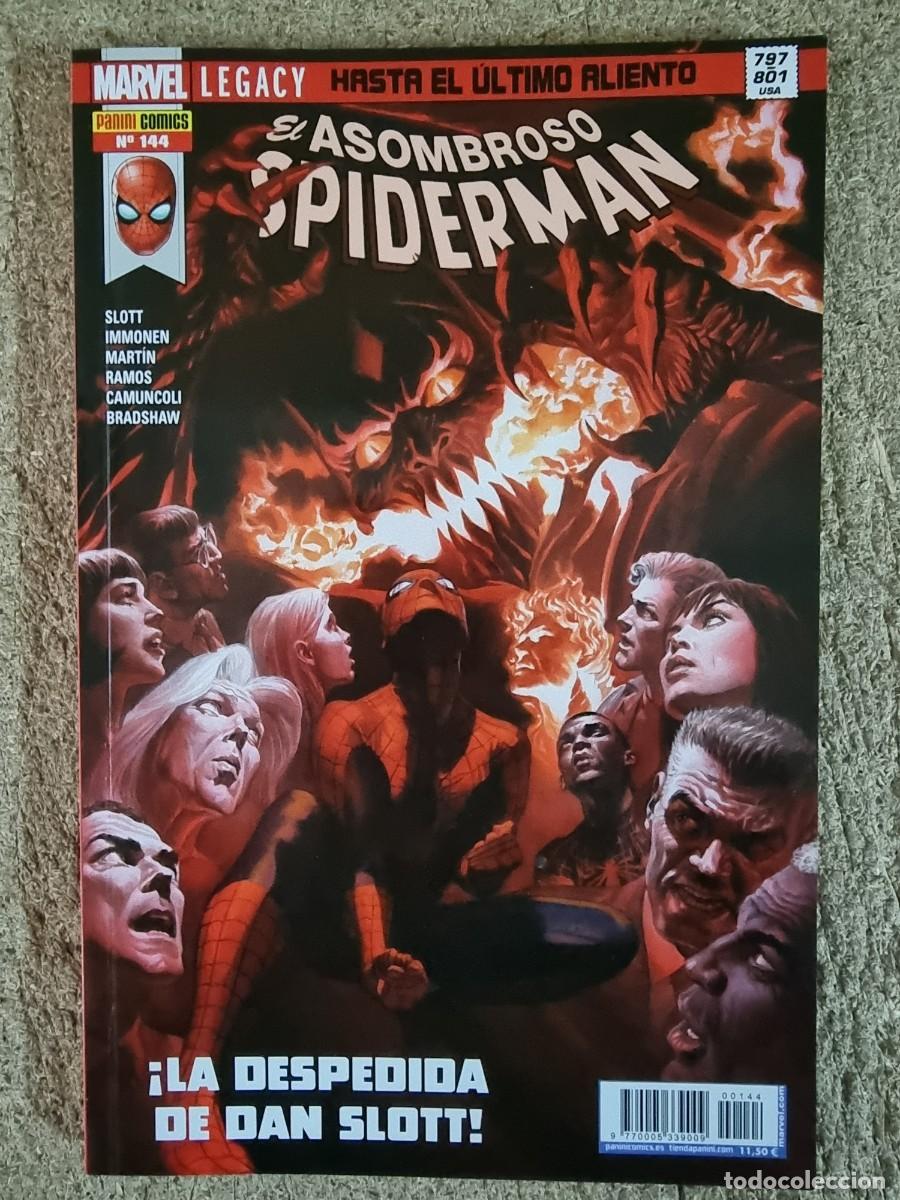 C&oacute;mics: El Asombroso Spiderman Vol.7 num.144 Marvel.Panini Comics - Foto 1