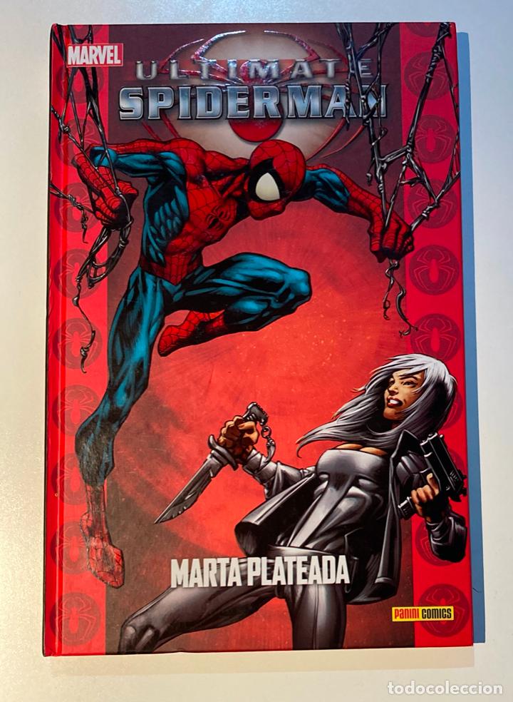 C&oacute;mics: ULTIMATE SPIDERMAN - MARTA PLATEADA, TAPA DURA, COMO NUEVO - Foto 1