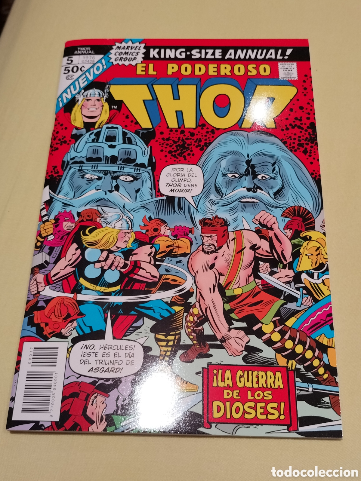 C&oacute;mics: C0A - MARVEL FACS&Iacute;MIL N&ordm; 17 - EL PODEROSO THOR / PANINI - Foto 1