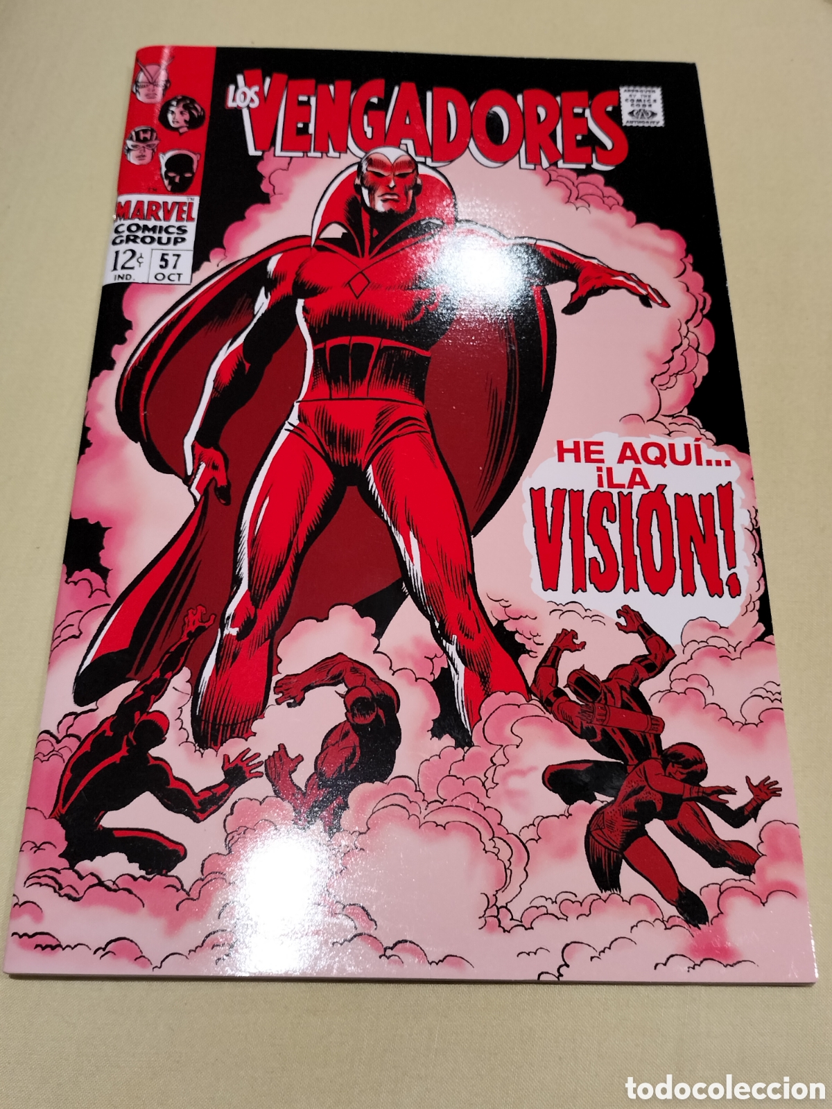 C&oacute;mics: C0A - MARVEL FACS&Iacute;MIL N&ordm; 16 / LOS VENGADORES / PANINI - Foto 1