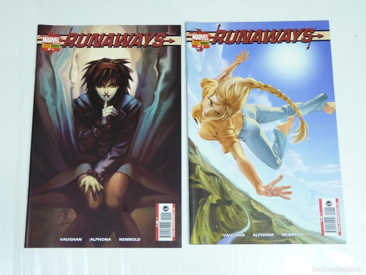 C&oacute;mics: RUNAWAYS N&ordm; 1 Y 2 (PANINI 2005) GRAPA - Foto 1