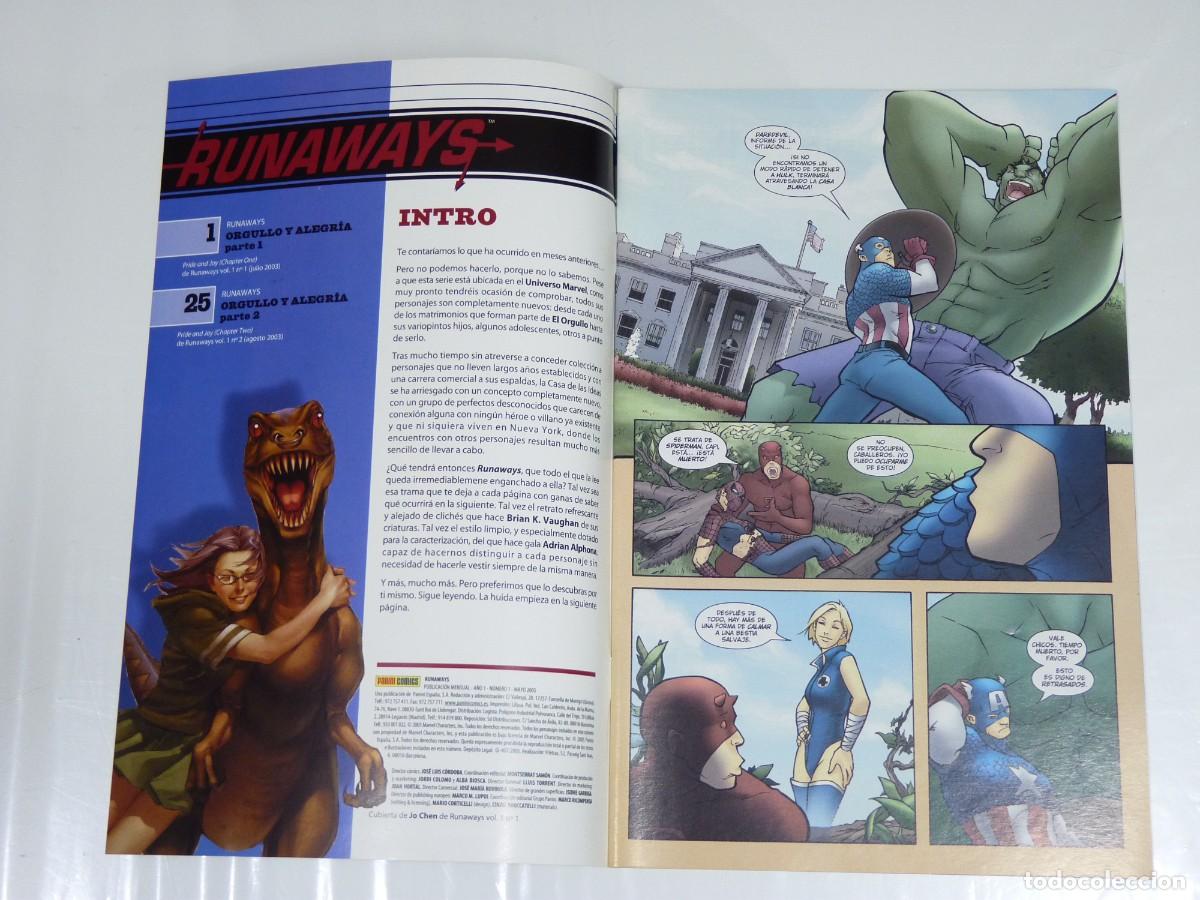 C&oacute;mics: RUNAWAYS N&ordm; 1 Y 2 (PANINI 2005) GRAPA - Foto 2