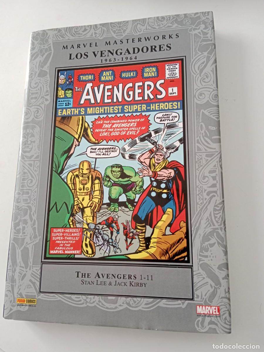 C&oacute;mics: MARVEL MASTERWORKS. LOS VENGADORES 1963 1964. LEE, KIRBY - Foto 1