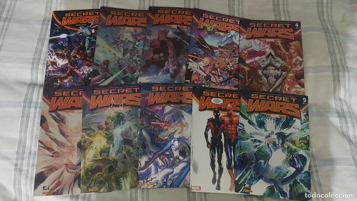 C&oacute;mics: SECRET WARS (O.C. 9 N&Uacute;MEROS + GUIA) - PANINI - Foto 1