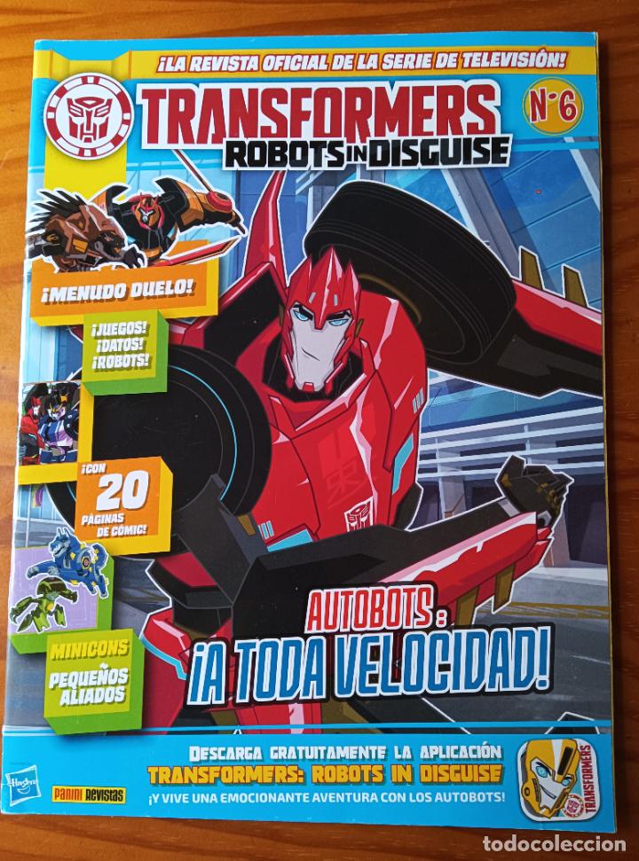 C&oacute;mics: TRANSFORMERS REVISTA Y COMIC N&ordm; 6. PANINI - Foto 1