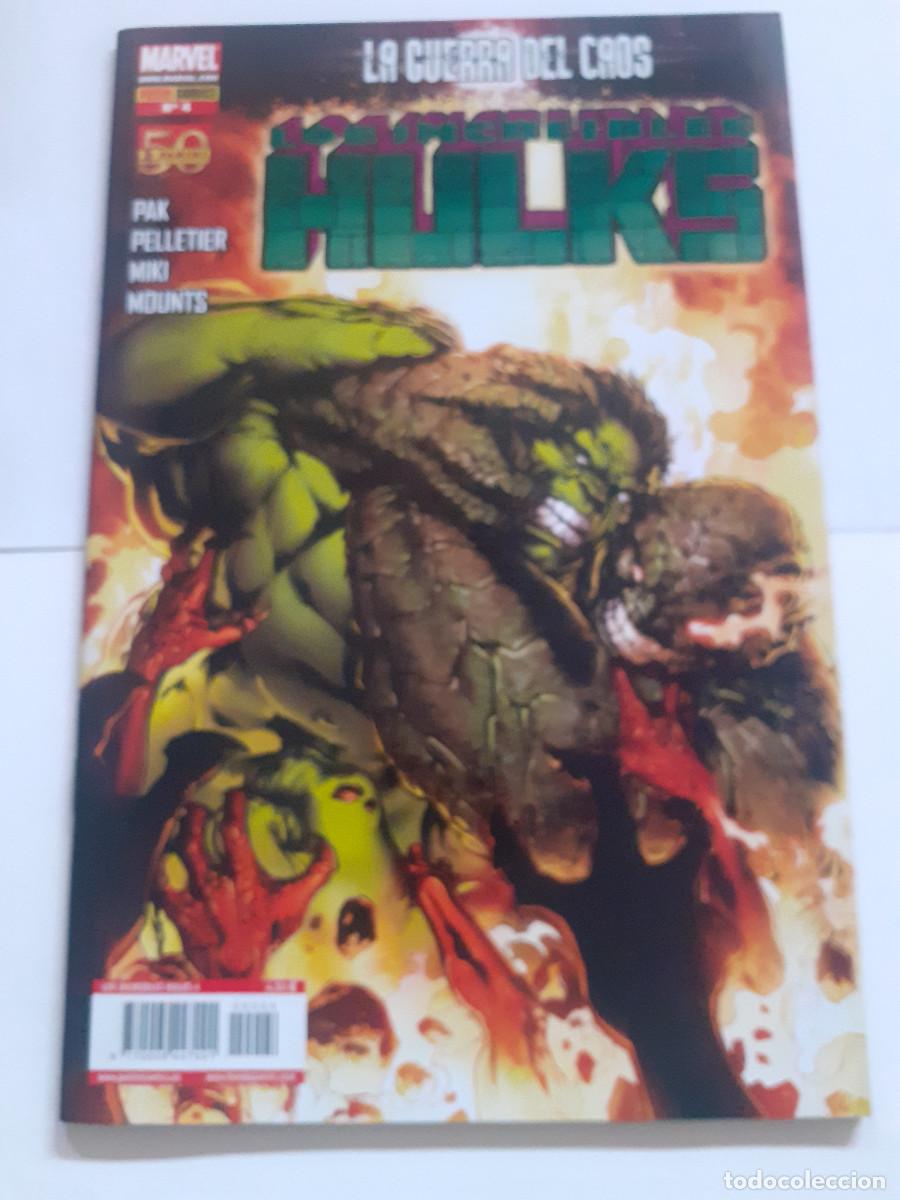C&oacute;mics: LOS INCRE&Iacute;BLES HULKS - N&ordm; 4 - La Guerra del Caos - PANINI - Foto 1