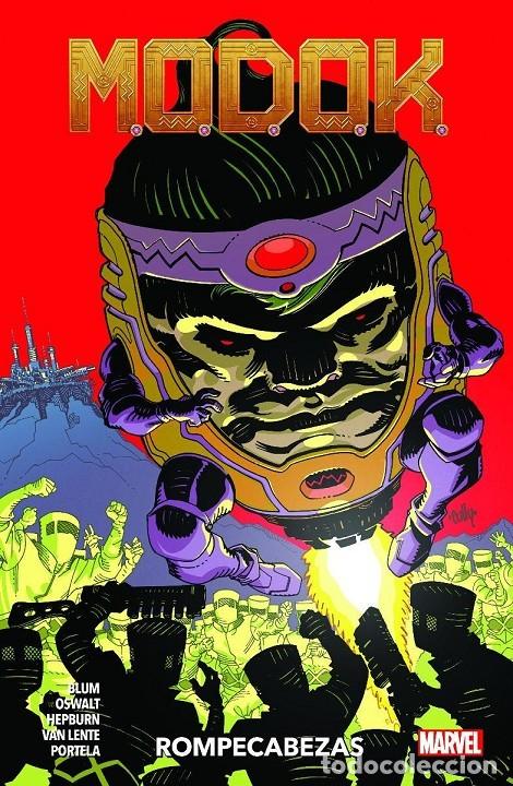 C&oacute;mics: M.O.D.O.K., ROMPECABEZAS. PANINI. 240 PAGINAS. - Foto 1