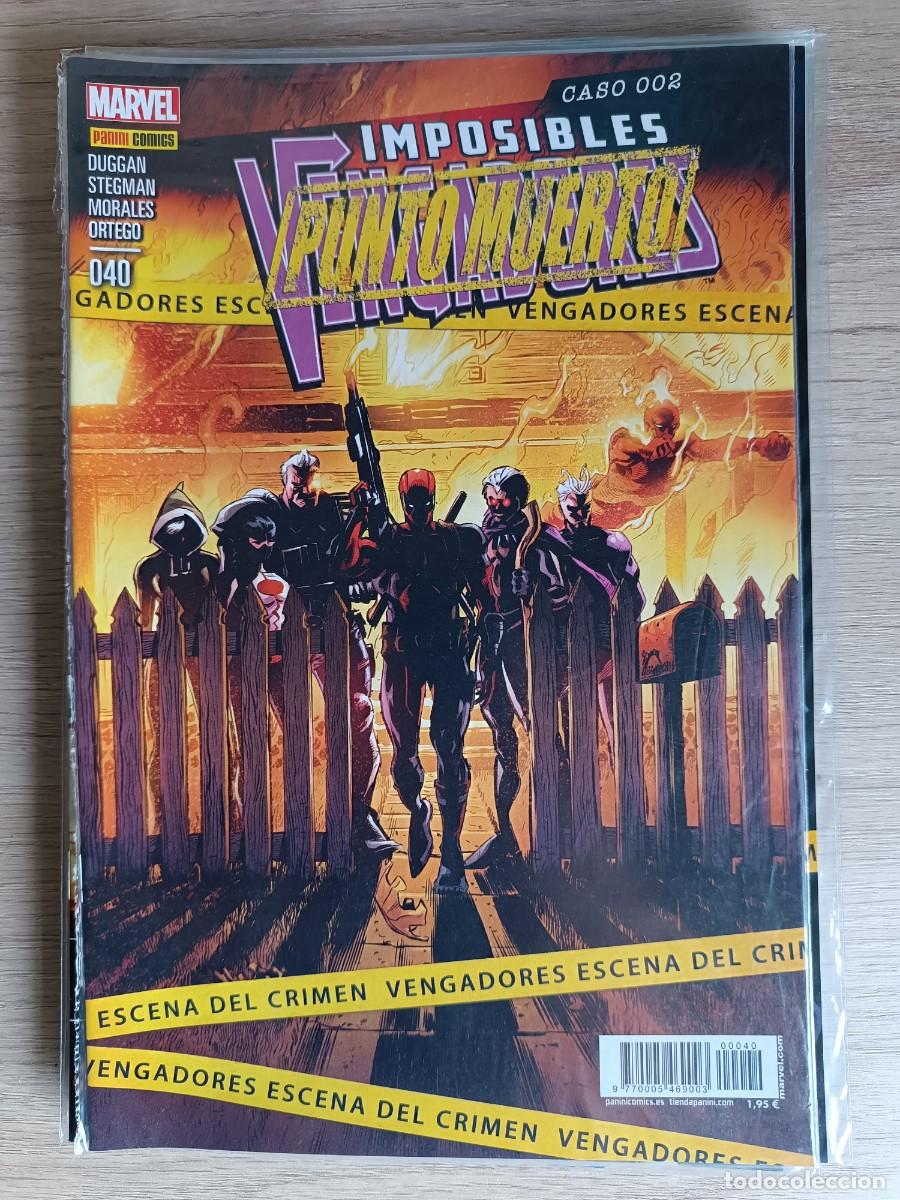 C&oacute;mics: IMPOSIBLES VENGADORES 40 PANINI - Foto 1