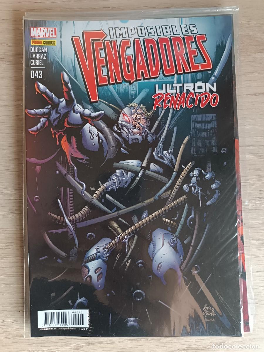 C&oacute;mics: IMPOSIBLES VENGADORES 43 PANINI - Foto 1