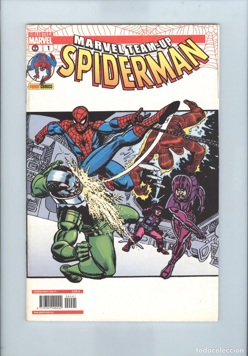 C&oacute;mics: Panini. Marvel Team up Spiderman. 1