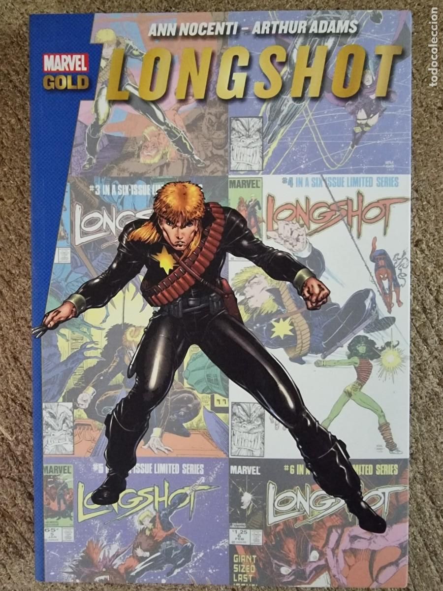 C&oacute;mics: Marvel Gold.Longshot.Marvel.Panini Comics - Foto 1