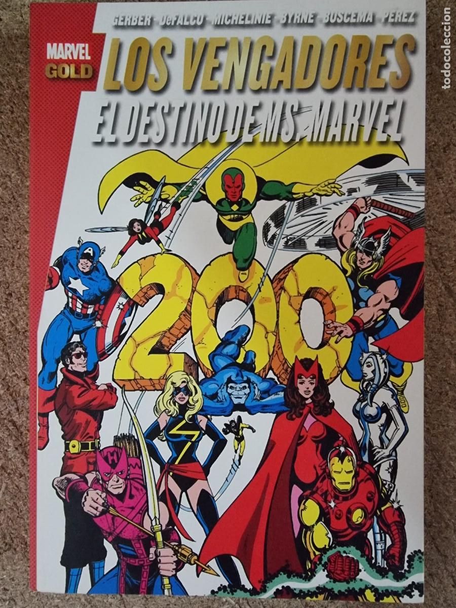 C&oacute;mics: Marvel Gold.Los Vengadores.El destino de MS. Marvel.Panini Comics - Foto 1