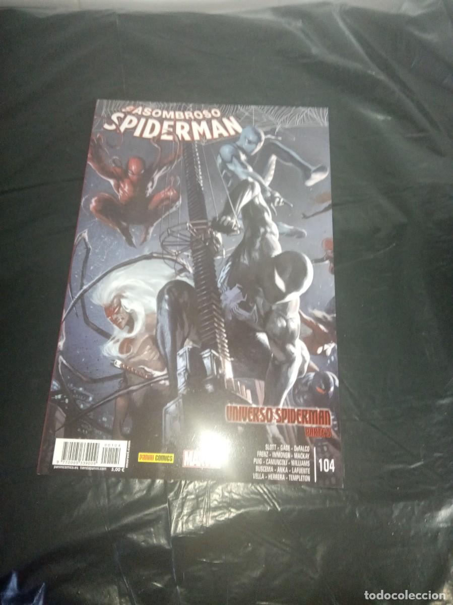 C&oacute;mics: ASOMBROSO SPIDERMAN PANINI N&ordm; 104 MARVEL - Foto 1