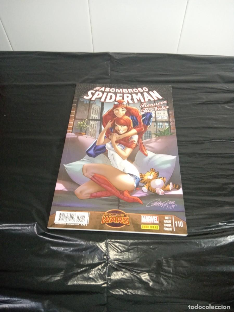 C&oacute;mics: ASOMBROSO SPIDERMAN PANINI N&ordm; 110 MARVEL - Foto 1