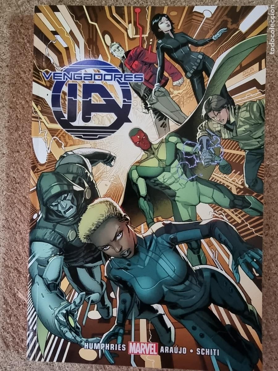 C&oacute;mics: Vengadores IA.Inteligencia Artificial.Integral.Marvel.Panini Comics - Foto 1