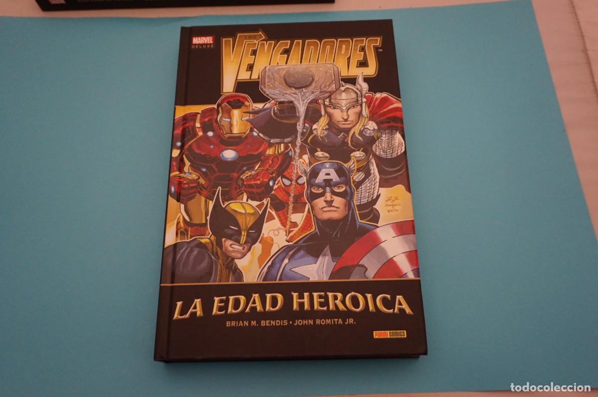 C&oacute;mics: 17B - LOS VENGADORES - LA EDAD HEROICA - MARVEL DELUXE - Foto 1