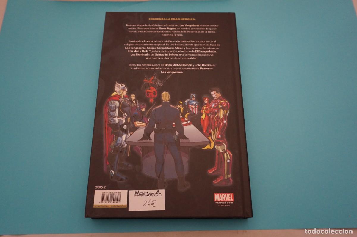 C&oacute;mics: 17B - LOS VENGADORES - LA EDAD HEROICA - MARVEL DELUXE - Foto 5