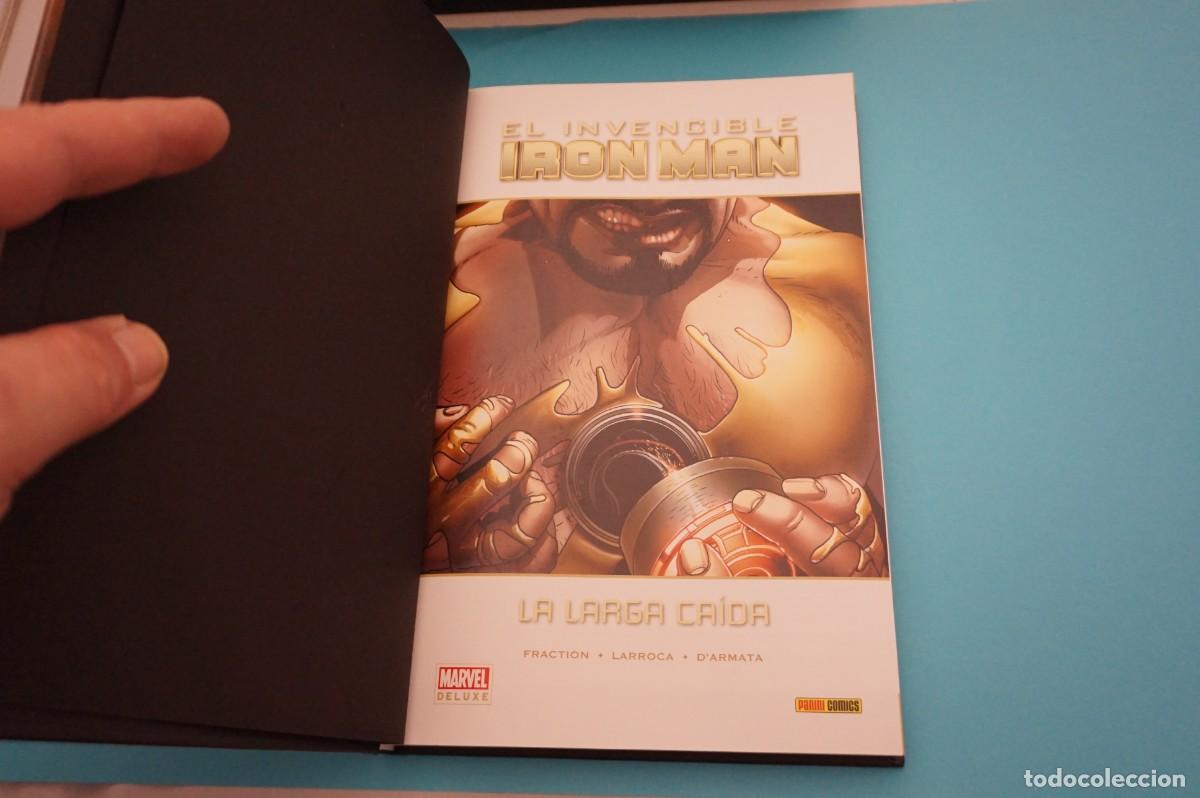 C&oacute;mics: 17B - EL INVENCIBLE IRON MAN - LA LARGA CAIDA - MARVEL DELUXE - Foto 2