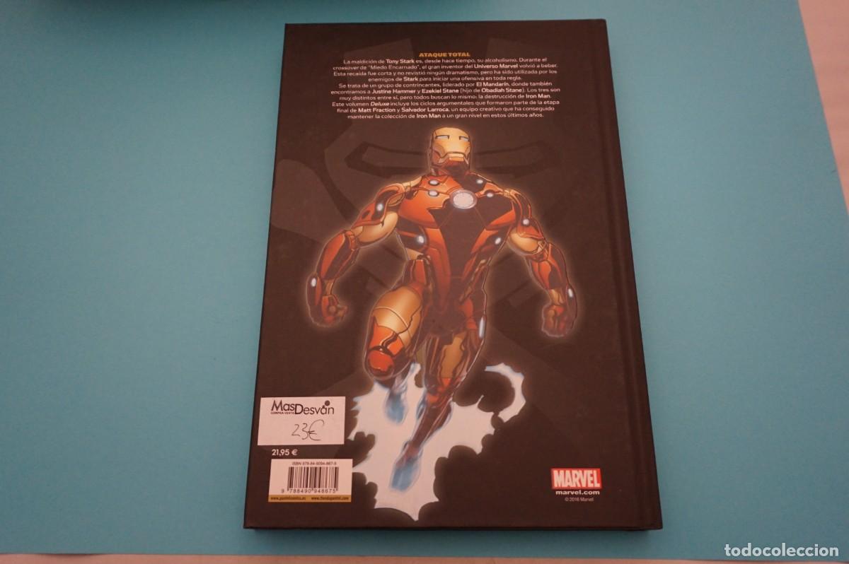 C&oacute;mics: 17B - EL INVENCIBLE IRON MAN - LA LARGA CAIDA - MARVEL DELUXE - Foto 6