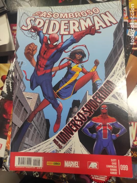C&oacute;mics: ASOMBROSO SPIDERMAN PANINI N&ordm; 99 MARVEL - Foto 1