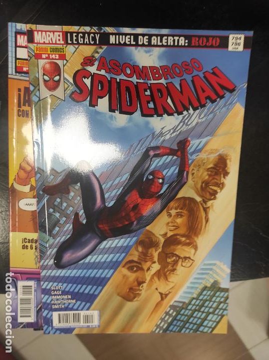 C&oacute;mics: ASOMBROSO SPIDERMAN PANINI N&ordm; 143 MARVEL - Foto 1