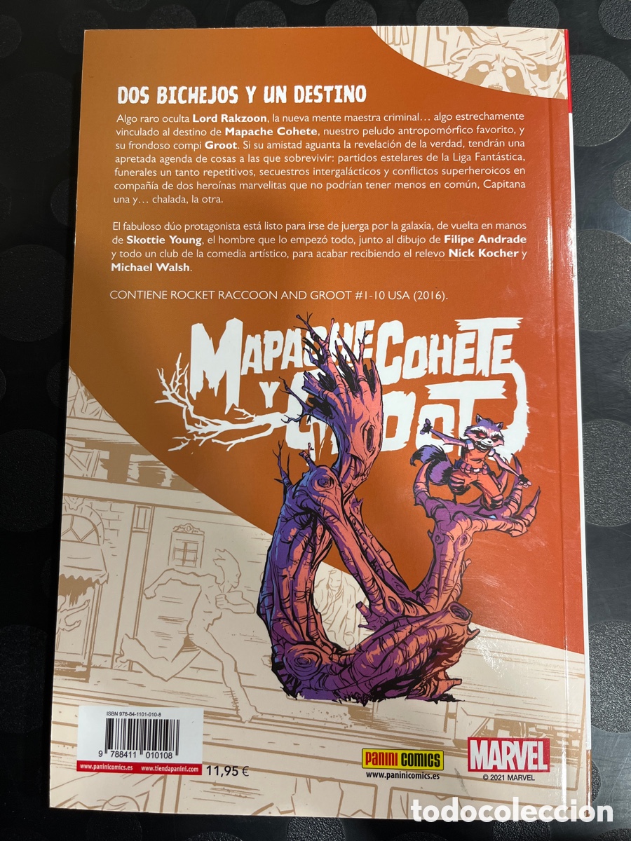 C&oacute;mics: MARVEL YOUNG ADULTS N.6 MAPACHE COHETE Y GROOT N.1 BROTES VERDES ( 2020/&hellip; ) - Foto 2