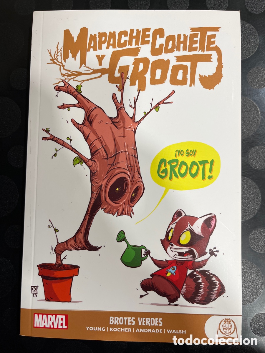 C&oacute;mics: MARVEL YOUNG ADULTS N.6 MAPACHE COHETE Y GROOT N.1 BROTES VERDES ( 2020/&hellip; ) - Foto 1