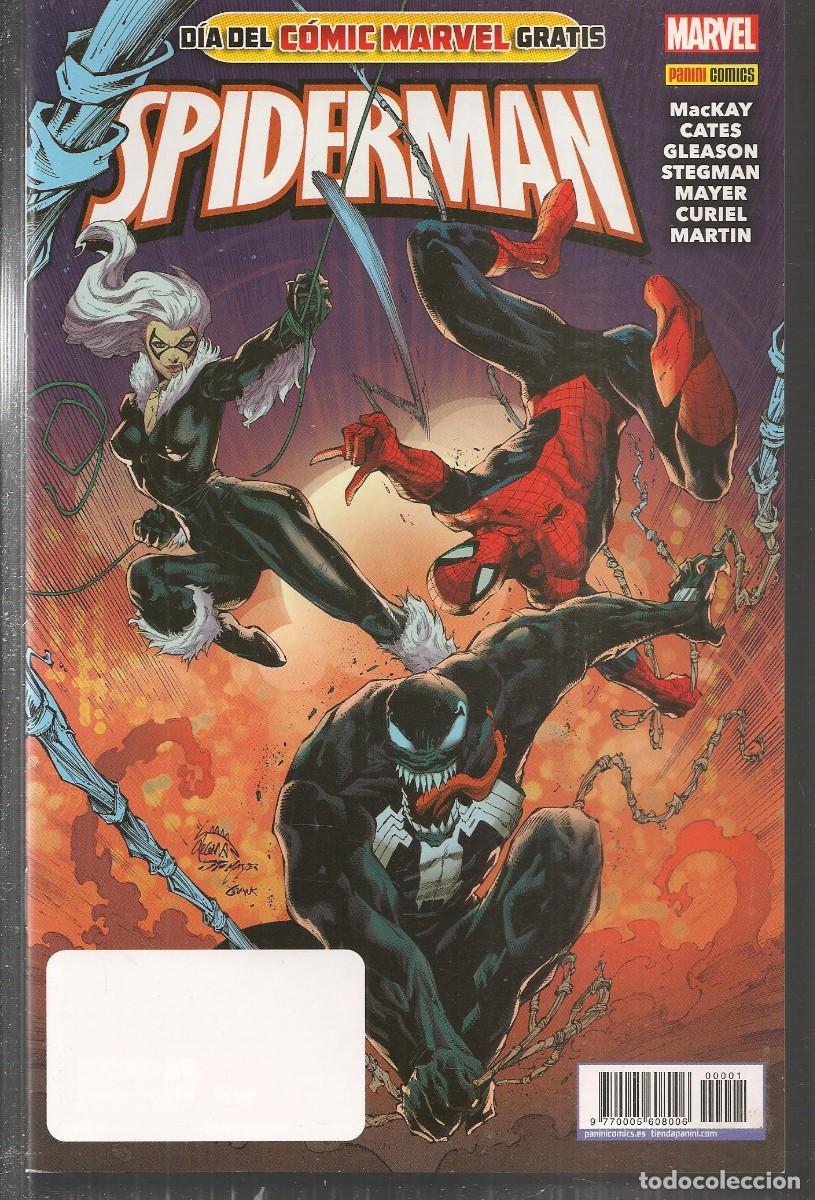 C&oacute;mics: D&Iacute;A DEL C&Oacute;MIC MARVEL GRATIS. N&ordm; 1. SPIDERMAN. MARVEL-PANINI. (C/A21) - Foto 1