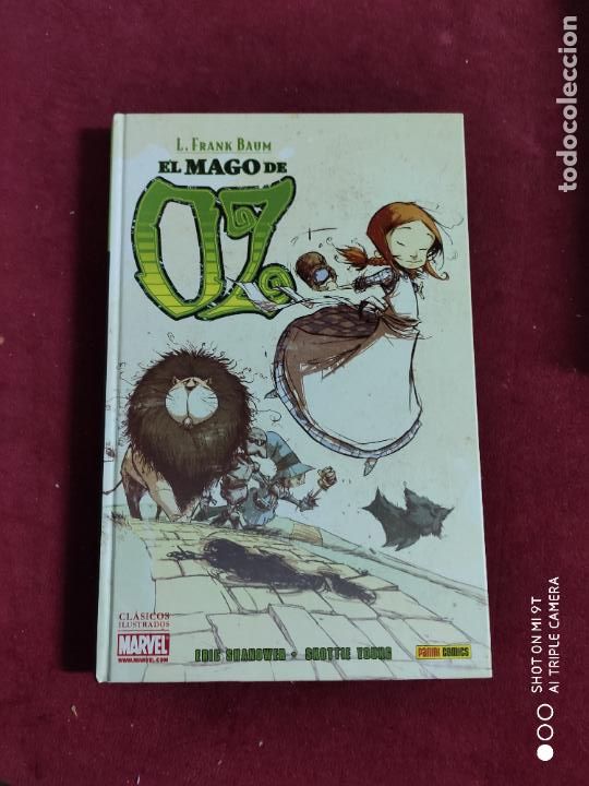 C&oacute;mics: CLASICOS ILUSTRADOS MARVEL EL MAGO DE OZ PANINI - Foto 1
