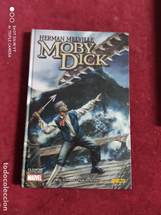 C&oacute;mics: CLASICOS ILUSTRADOS MARVEL MOBY DICK PANINI - Foto 1
