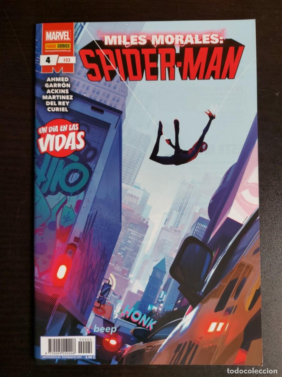 Fumetti: Miles Morales Spider-Man nº 4 (#33) Un día en las Vidas - Panini Cómics 2019